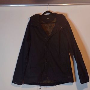 Levi's Heavy Canvas Hooded Utility Coat Men's size Large EUC